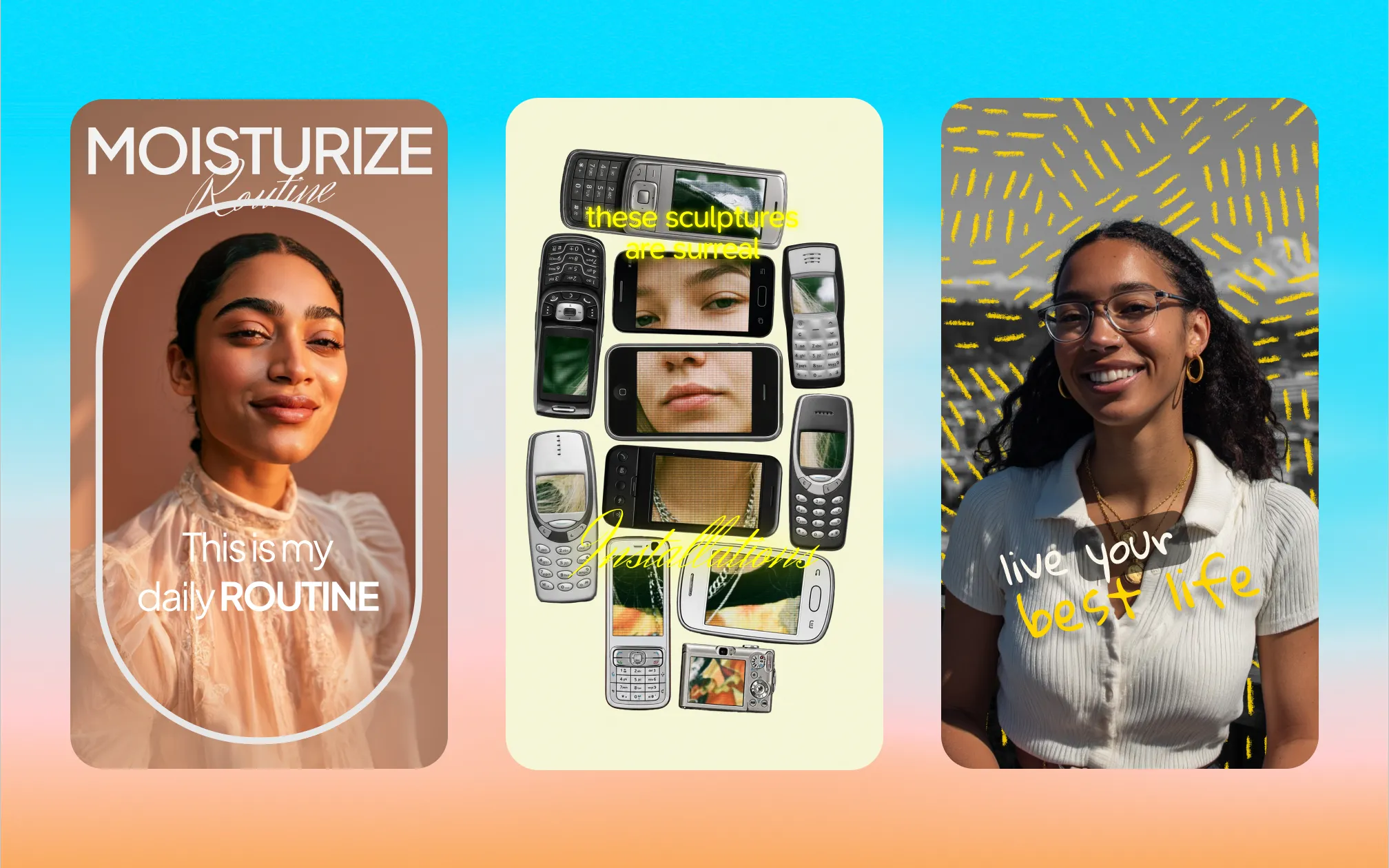 Three video aesthetics to try this summer
