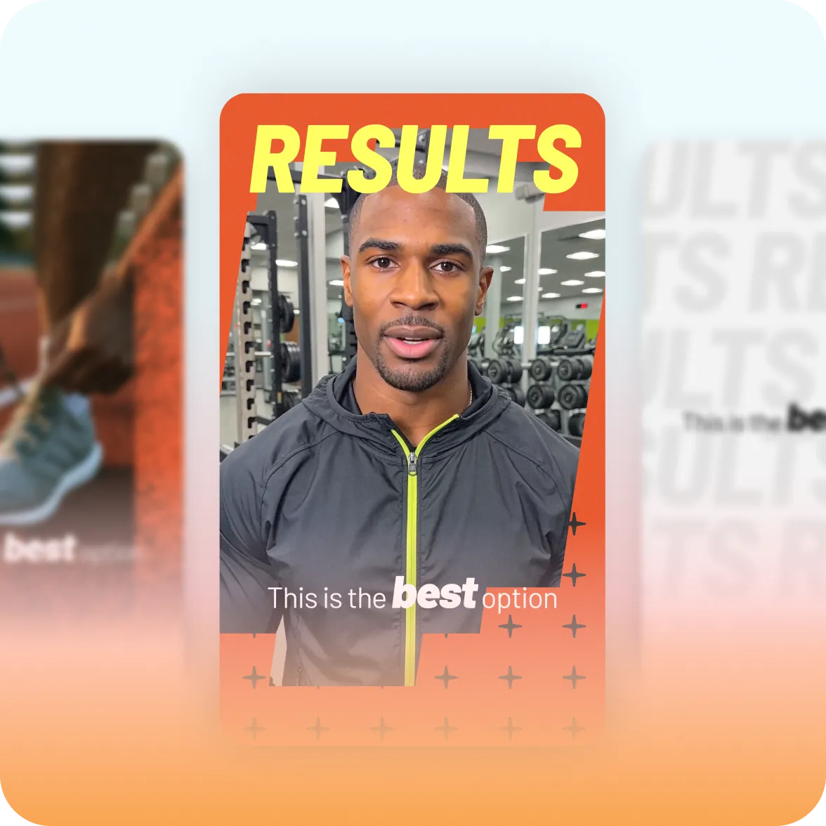 The Form style applied to fitness footage