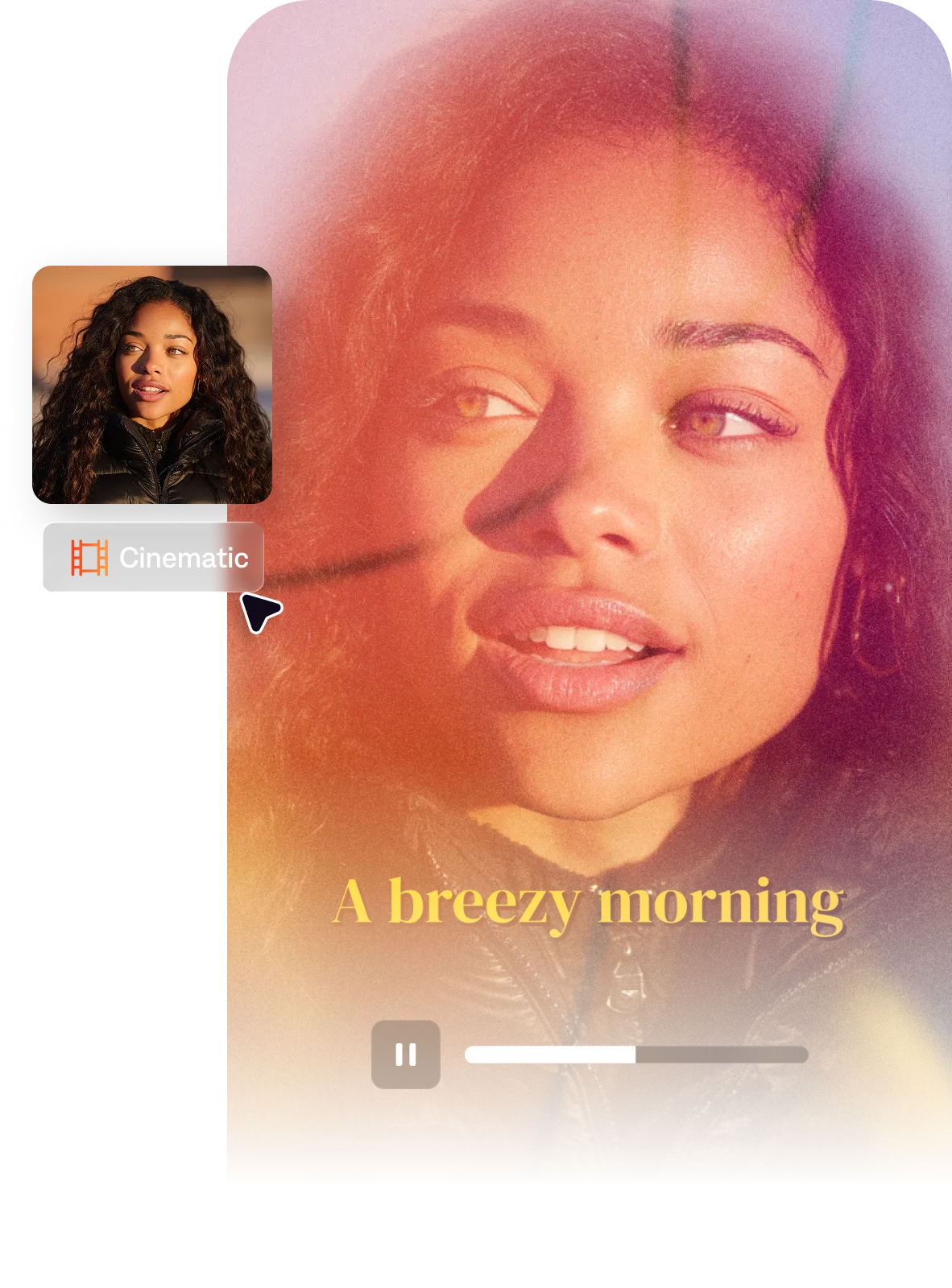 AI edit transforms footage