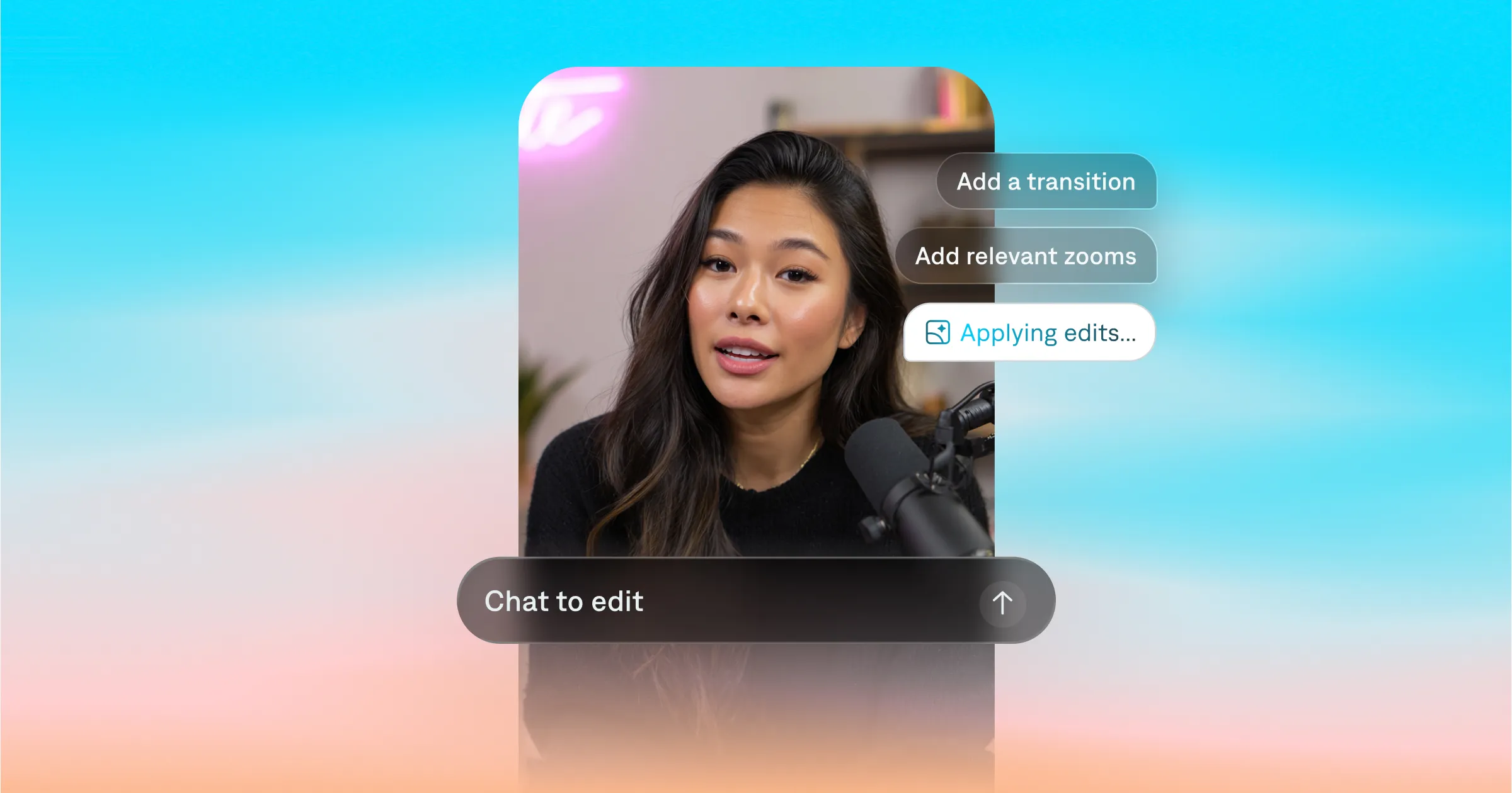 Editing videos is now as easy as typing.